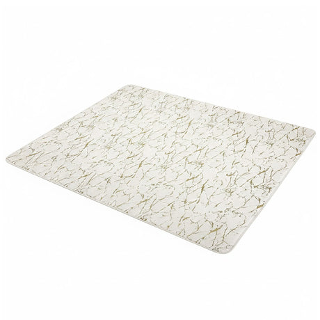 Tapete de Sala Gold Blanco 150x200cm Rectangular Muy Suave Pet Friendly - TAPETES Y ALFOMBRAS | Bylmo