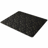 Tapete de Sala Gold Negro 150x200cm Rectangular Muy Suave Pet Friendly - TAPETES Y ALFOMBRAS | Bylmo