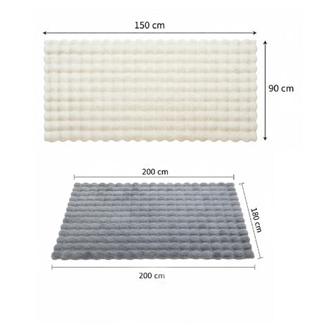 Tapete de Sala Terciopelo Lila 90x150cm Rectangular Muy Suave Pet Friendly - TAPETES Y ALFOMBRAS | Bylmo