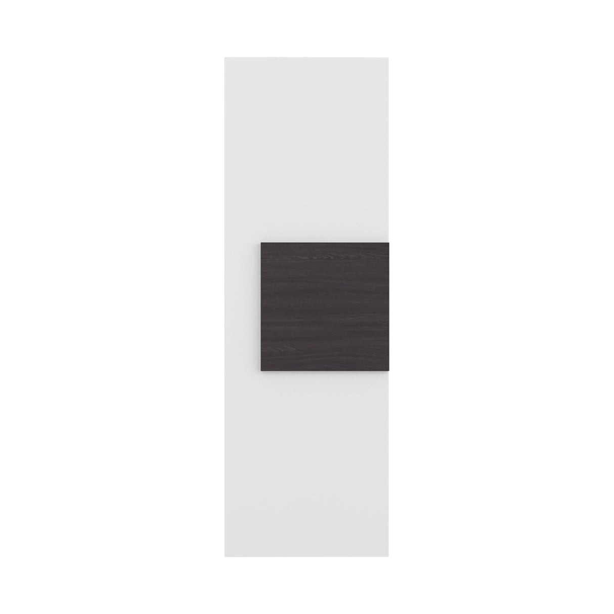 Gabinete de Baño Vanguard Blanco y Wengue 32x97.5cm Rectangular con Dos Entrepaños y Una Puerta - GABINETES DE BANHO | Bylmo