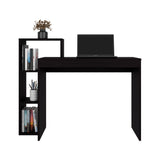 Escritorio Britt Wengue 110x90cm con Organizador de Libros - ESCRITORIOS | Bylmo