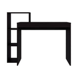 Escritorio Britt Wengue 110x90cm con Organizador de Libros - ESCRITORIOS | Bylmo