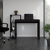 Escritorio Britt Wengue 110x90cm con Organizador de Libros - ESCRITORIOS | Bylmo