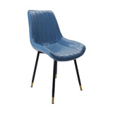 Juego de Comedor Genova Negro 140x75cm Rectangular de Cuatro Puestos con Cuatro Sillas