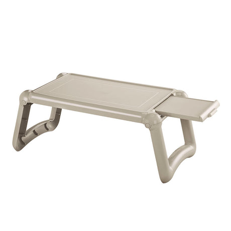 Mesa Portátil Rimax Taupe 67x27cm Rectangular con Patas Plegables - BANDEJAS PARA SERVIR | Bylmo