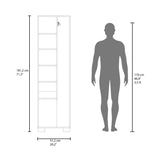 Mueble de Aseo Lake Wengue 51.2x181.2cm Para Organizar con Dos Puertas