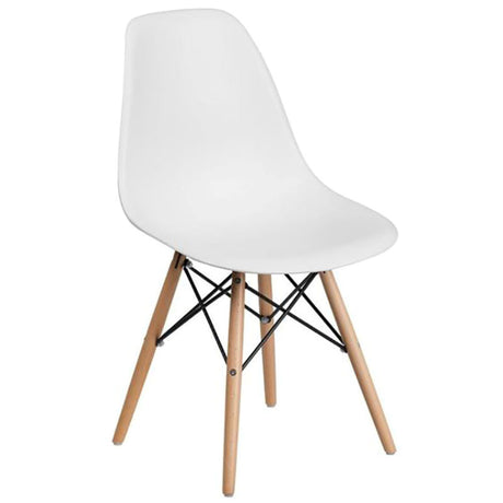 Combo Tocador Nice Blanco 100x135cm con Silla Eames y Espejo - TOCADORES | Bylmo