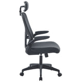 Silla de Oficina Apolo Negro 58x101cm con Apoya Brazos y con Apoya Cabezas