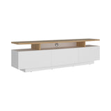 Rack de TV Serena Blanco Marquez y Fresno 180x51.1cm