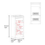 Mueble para Lavamanos Syracuse Wengue 39.6x81.4cm Individual con Lavamanos y con Un Cajón - MUEBLES PARA LAVAMANOS | Bylmo
