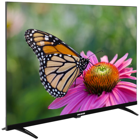Televisor Challenger Google TV Negro 89.1x57.5cm de 40" Pulgadas Led FULL HD 1080P Smart con Bluetooth y Wifi Integrado - TELEVISORES | Bylmo