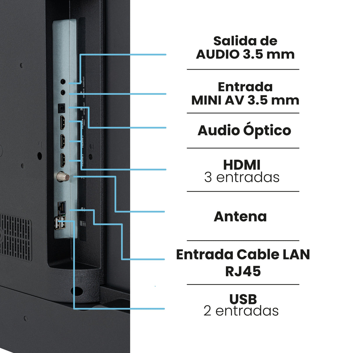 Televisor Challenger Google TV Negro 128.5x80.5cm de 58" Pulgadas Qled 4K 2160P Smart con Bluetooth y Wifi Integrado - TELEVISORES | Bylmo