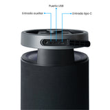 Parlante Portátil Challenger Negro 20.6x38.5cm con Bluetooth - PARLANTES | Bylmo