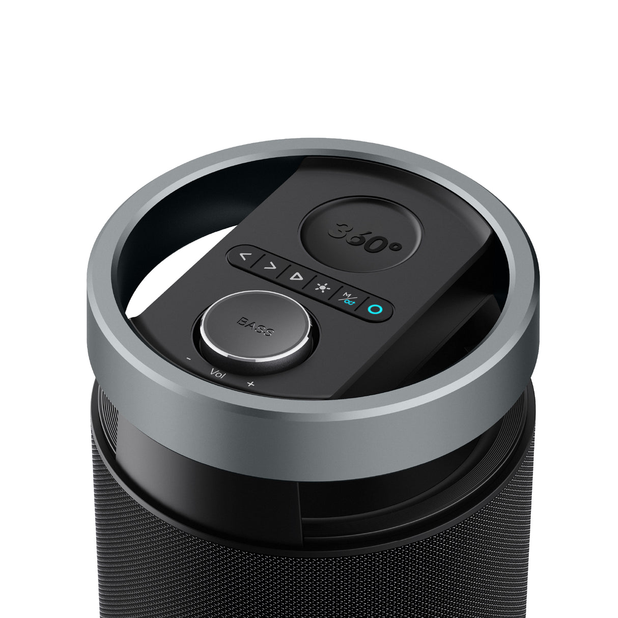 Parlante Portátil Challenger Negro 20.6x38.5cm con Bluetooth - PARLANTES | Bylmo