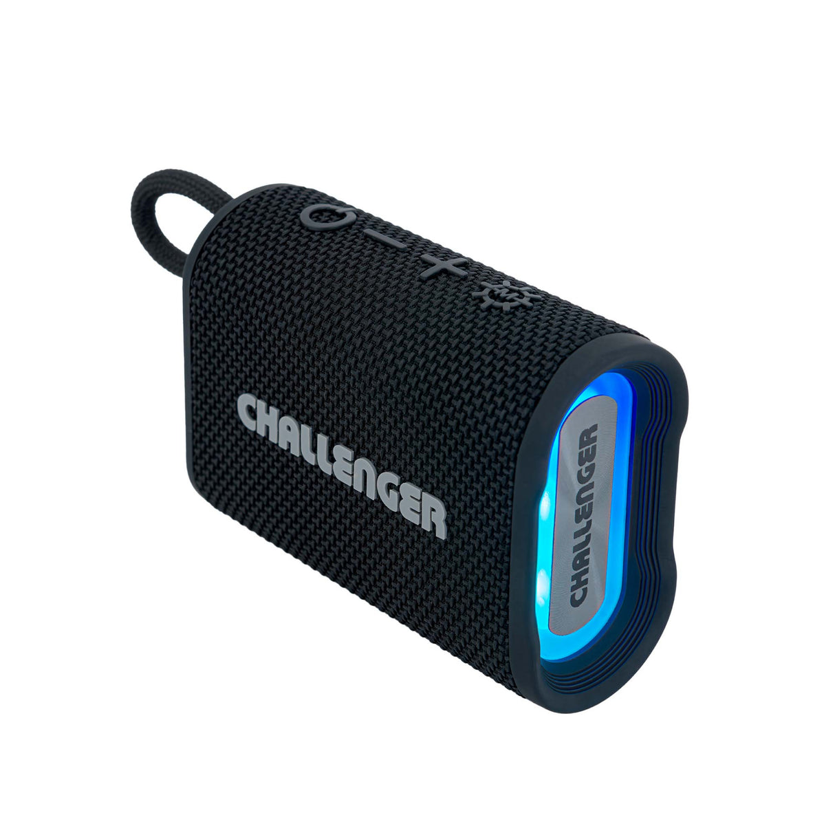 Parlante Portátil Challenger Negro 10.3x4.4cm con Bluetooth - PARLANTES | Bylmo