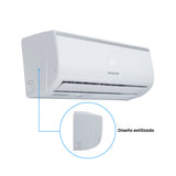 Aire Acondicionado Challenger Blanco 69.8x19cm 220 Voltios 9000 BTU - AIRES ACONDICIONADOS | Bylmo