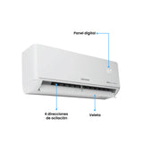 Aire Acondicionado Challenger Blanco 79x19.2cm 220 Voltios 9000 BTU con Tecnología Inverter - AIRES ACONDICIONADOS | Bylmo