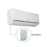 Aire Acondicionado Challenger Blanco 82x19.5cm 110 Voltios 12000 BTU con Tecnología Inverter - AIRES ACONDICIONADOS | Bylmo