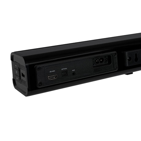 Barra de Sonido Challenger Negro 80x6cm con Bluetooth y Control Remoto - BARRAS DE SONIDO | Bylmo