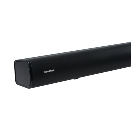 Barra de Sonido Challenger Negro 90x7cm con Bluetooth y Control Remoto - BARRAS DE SONIDO | Bylmo