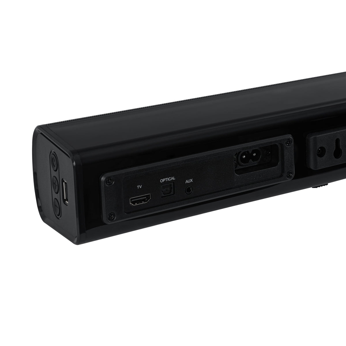 Barra de Sonido Challenger Negro 90x7cm con Bluetooth y Control Remoto