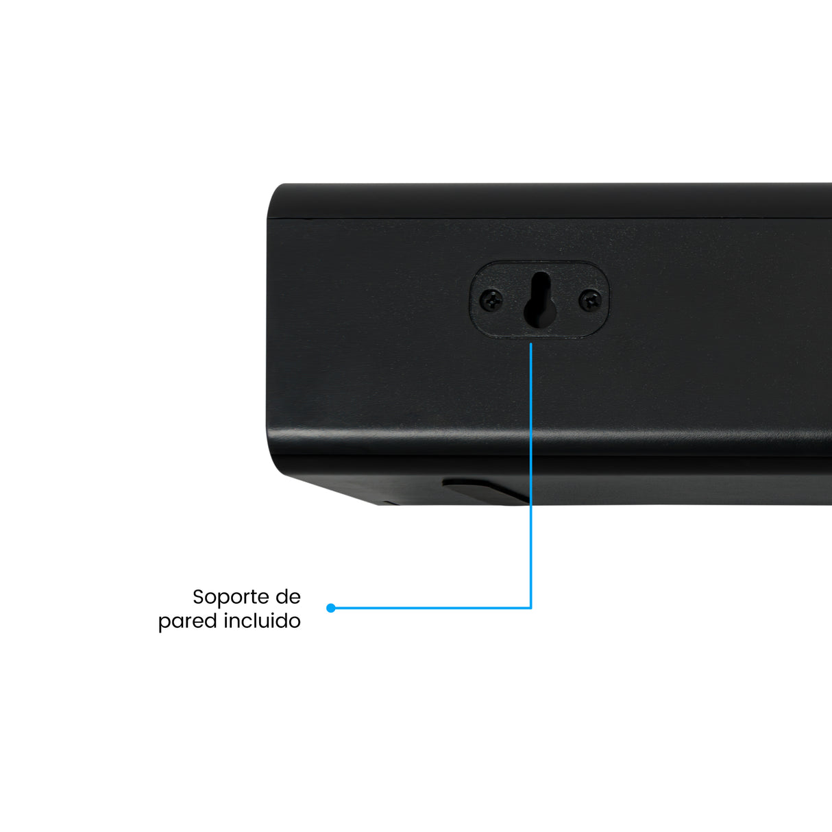 Barra de Sonido con Subwoofer Challenger Negro 55x43.9cm con Bluetooth y Control Remoto - BARRAS DE SONIDO | Bylmo