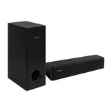 Barra de Sonido con Subwoofer Challenger Negro 55x43.9cm con Bluetooth y Control Remoto