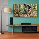 Barra de Sonido con Subwoofer Challenger Negro 55x43.9cm con Bluetooth y Control Remoto