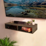 Repisa Rectangular Smart Pro Café 80x15cm con Un Entrepaño