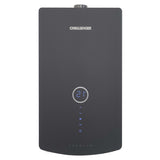 Calentador de Agua Challenger Negro 35x60.6cm 12 Litros de Tiro Forzado para Gas Natural - CALENTADORES DE AGUA | Bylmo