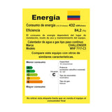 Calentador de Agua Challenger Negro 42x71cm 16 Litros de Tiro Forzado para Gas Natural - CALENTADORES DE AGUA | Bylmo