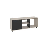 Rack de TV Adel Capri y Wengue 120.3x46.7cm para TV Hasta 50" Pulgadas con Tres Compartimientos