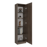 Estantería Rectangular Home Milan y Blanco 45x180.6cm con Cuatro Entrepaños