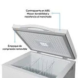 Congelador Challenger Blanco 47.6x84.6cm de 97 Litros Frost con Un Compartimiento