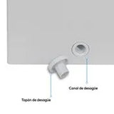 Congelador Challenger Blanco 47.6x84.6cm de 97 Litros Frost con Un Compartimiento