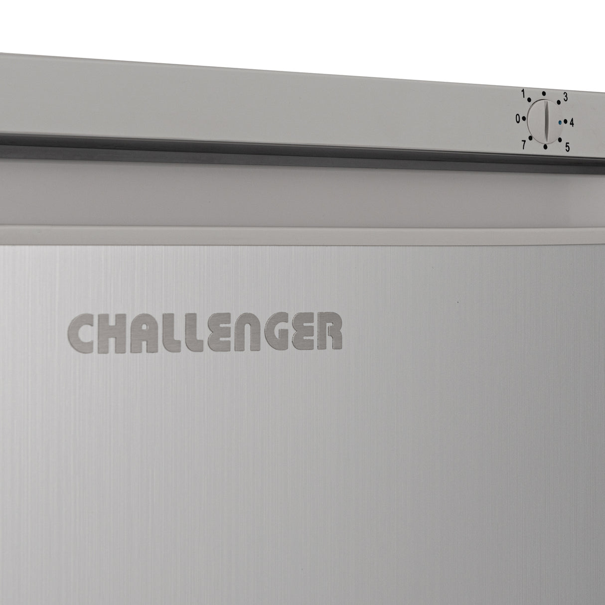 Congelador Challenger Gris 54.9x144cm de 161 Litros Frost con Seis Compartimientos