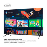 Televisor Kalley Google TV Negro 111.1x71.07cm de 50" Pulgadas Smart LED 4K 2160P con Wifi y Bluetooth Integrado