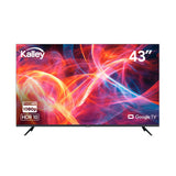 Televisor Kalley Google TV Negro 95.5x60.4cm de 43" Pulgadas Smart LED Full Hd 1080P con Wifi y Bluetooth Integrado - TELEVISORES | Bylmo