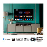 Televisor Kalley Google TV Negro 95.5x60.4cm de 43" Pulgadas Smart LED Full Hd 1080P con Wifi y Bluetooth Integrado - TELEVISORES | Bylmo