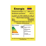 Estufa de Empotrar Challenger Precisa Plateado y Gris 58.5x43.5cm para Gas Natural con Cuatro Quemadores - ESTUFAS DE EMPORTRAR Y CUBIERTAS | Bylmo