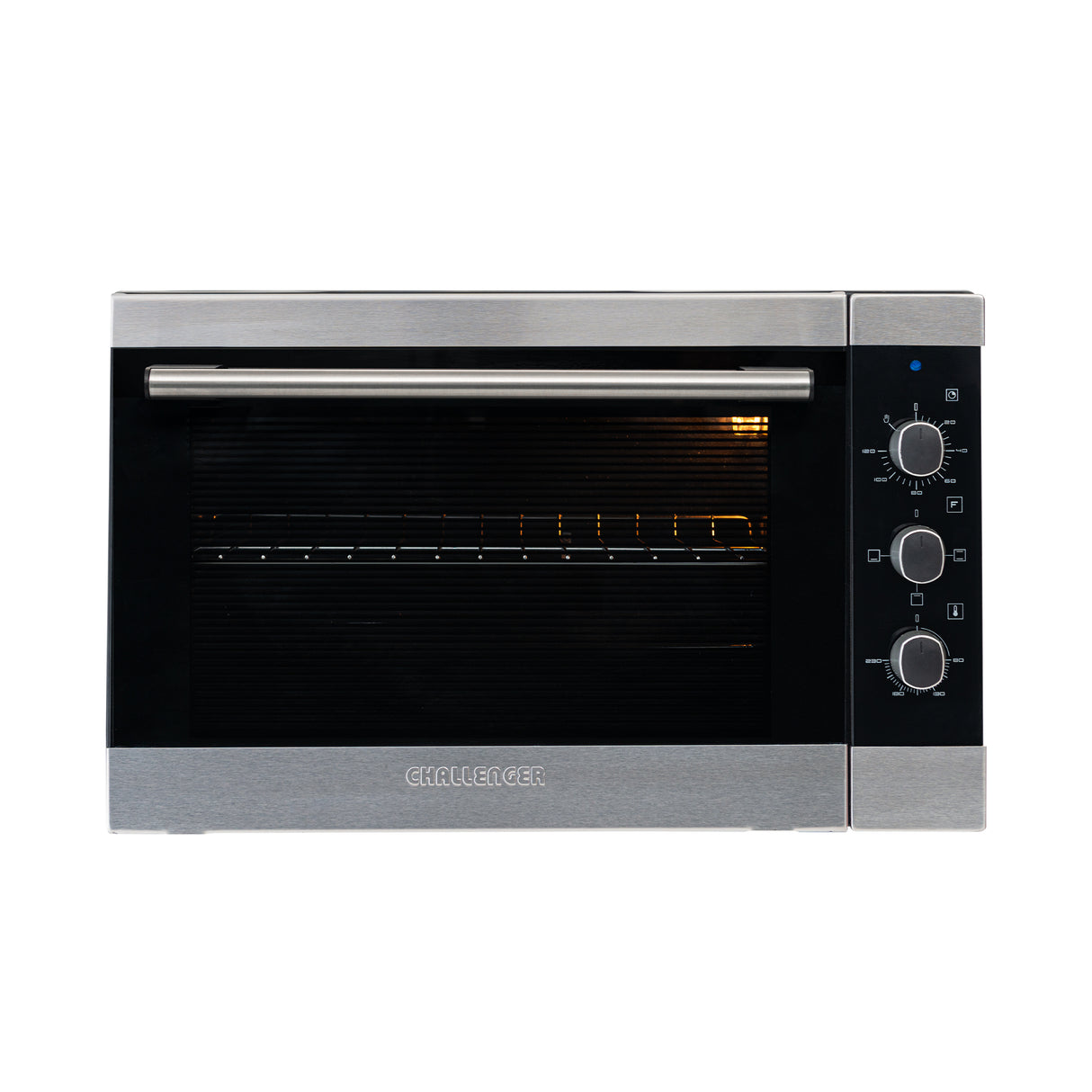 Horno de Empotrar Challenger Negro y Gris 59.5x36cm Electrico 110 Voltios - HORNOS DE EMPORTRAR | Bylmo
