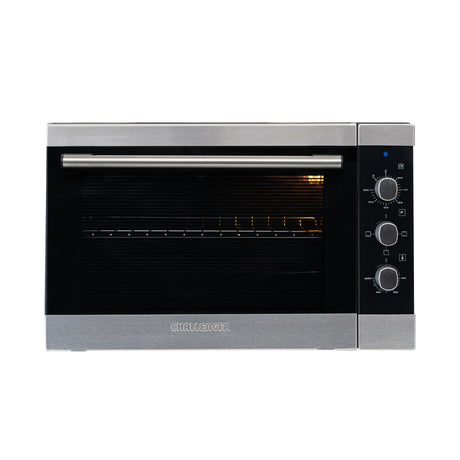 Horno de Empotrar Challenger Negro y Gris 59.5x36cm Electrico 110 Voltios - HORNOS DE EMPORTRAR | Bylmo