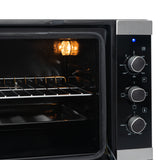 Horno de Empotrar Challenger Negro y Gris 59.5x36cm Electrico 220 Voltios - HORNOS DE EMPORTRAR | Bylmo