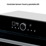 Horno de Empotrar Challenger Aura Negro 59.5x59.5cm Electrico 220 Voltios con Pantalla Digital - HORNOS DE EMPORTRAR | Bylmo