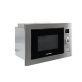Horno Microondas de Empotrar Challenger Gris y Negro 59.5x38.8cm de 25 Litros con Ocho Funciones Preconfiguradas - HORNOS MICROONDAS | Bylmo