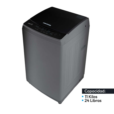 Lavadora Challenger Gris Oscuro 55x93.5cm 11 Kilogramos - LAVADORAS Y SECADORAS | Bylmo