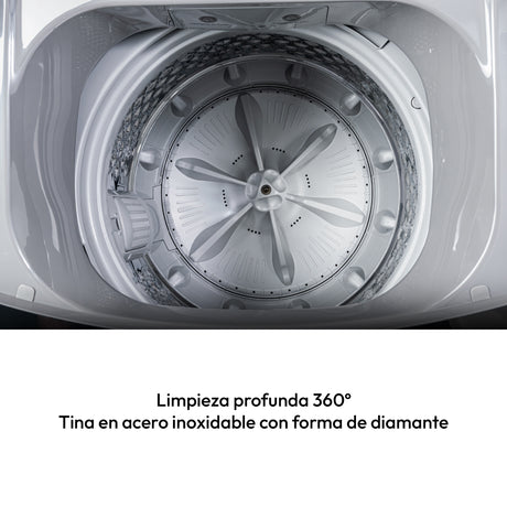 Lavadora Challenger Gris Oscuro 55x93.5cm 11 Kilogramos - LAVADORAS Y SECADORAS | Bylmo