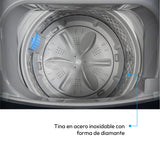 Lavadora Challenger Gris 61x100cm 18 Kilogramos