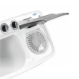 Lavadora Semiautomática Challenger Blanco y Gris 76.1x88.5cm 11 Kilogramos - LAVADORAS Y SECADORAS | Bylmo