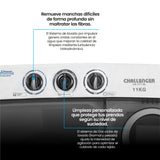 Lavadora Semiautomática Challenger Blanco y Gris 76.1x88.5cm 11 Kilogramos - LAVADORAS Y SECADORAS | Bylmo
